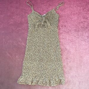 Floral Spaghetti Strap Dress